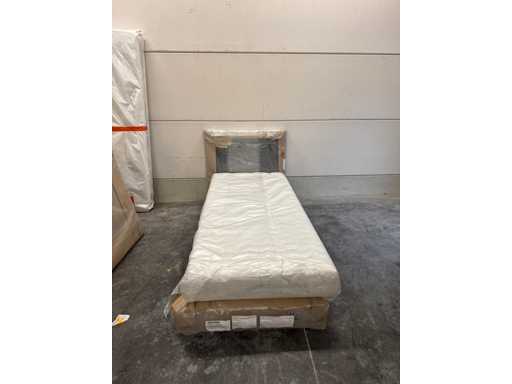 Box spring with mattress 90x200