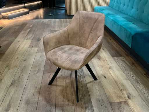 Restaurantstoel met armleuning (4x)