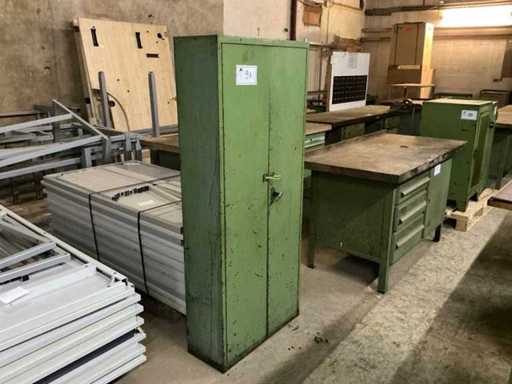 Tool cabinet without contents