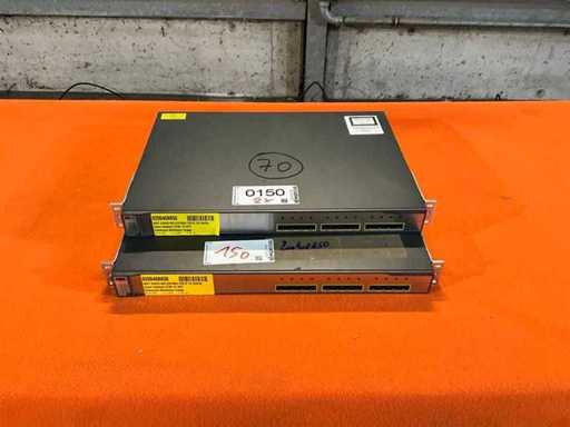 Cisco WS-C3750X-12S-S 1G capable network switch (2x)