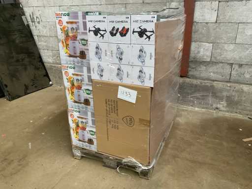 Surstock de palettes