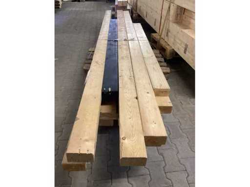 #2005# Mixed lot KVH dry 140x80 in different lengths 