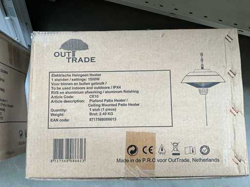 2 different patio heaters OUTTRADE
