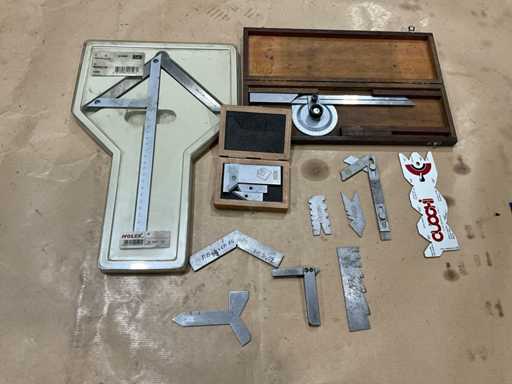 Hoek- en afschuiningsmeter van de paal