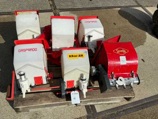 Bac à graines/plateau à granulés (6x)