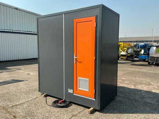 Brouwer - 380V mobile emergency shower cabin - Sanitary unit