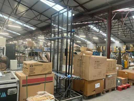 Smeedijzeren dubbele deur 1950 x 2460 mm hoog