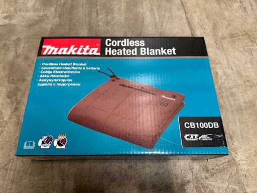 Makita CB100DB Batterie Couverture chauffante Corps de base dans un sac
