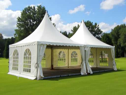 Pagodetent 5x5 mtr (2x)