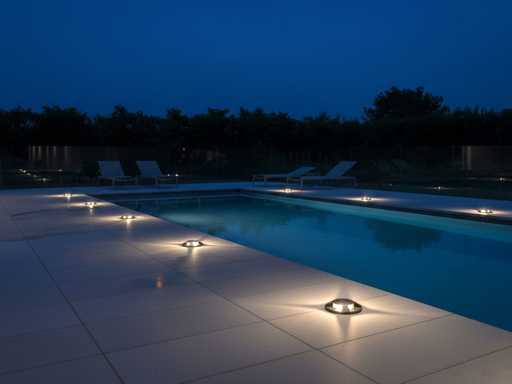 Grondspot GU10 fitting rond (80x)