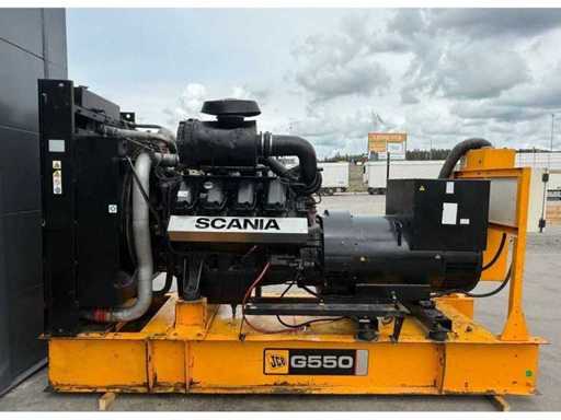 Scania - 550 KVA - Stroomgenerator Generator - Noodstroomgenerator