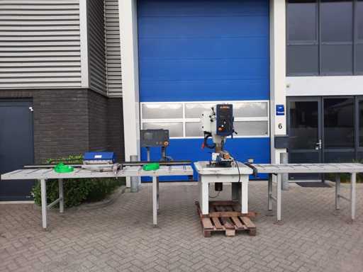 Alzmetall - AB 32 - Wiertarka kolumnowa - System pompek CNC