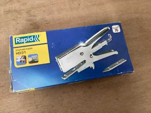 Rapid HD31 stapling pliers (3x)