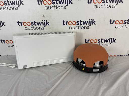 Convector heater Safe-T-Convect | Emerio Pizzarette Original - 6 Person Pizza Oven