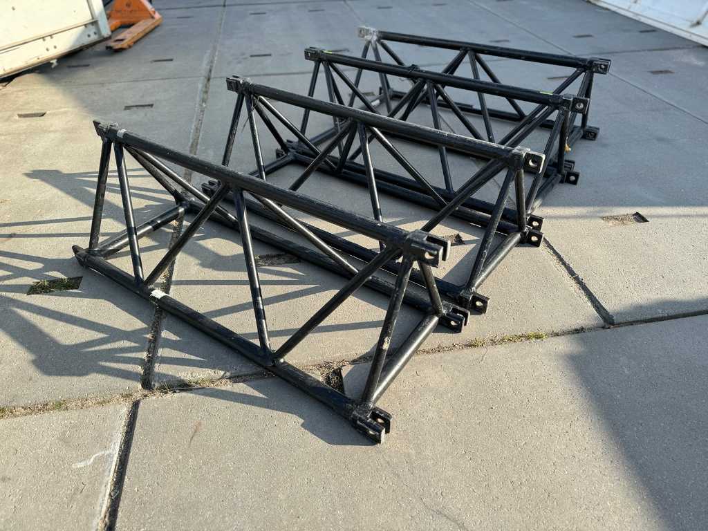 Stacco 500 truss tri - 4 x 1,4m - black coated - Aluminium Trusse
