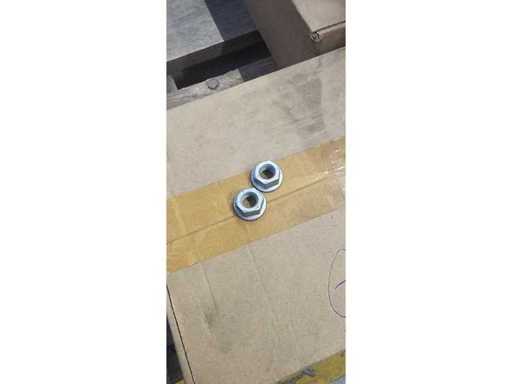 Flanschmuttern M10 & Linsenkopfschrauben M6x16 – Optimas – ca. 23.500 Stk