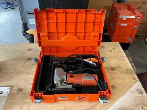 BTI legzaag BTI ST 85 220 V met vervangende bladen in oranje plastic doos Systra Module // weinig gebruikt, onverwoestbare kwaliteit