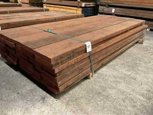 Thermo Oak eiken planken 40 mm ca. 0,823 m³