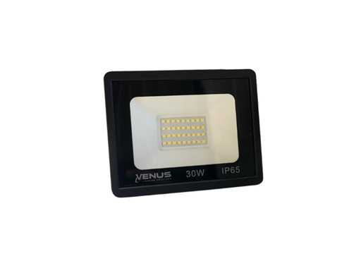 Projecteur LED 30W – 6500K Blanc froid – IP65 Étanche (x6)
