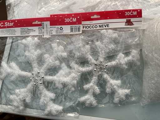 Weihnachten, Schneefensterdekoration.