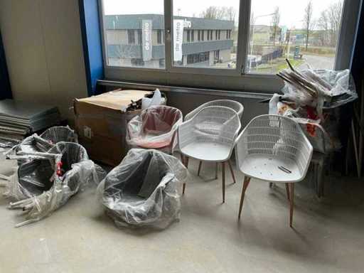 Chaises de jardin pour fête (15x)