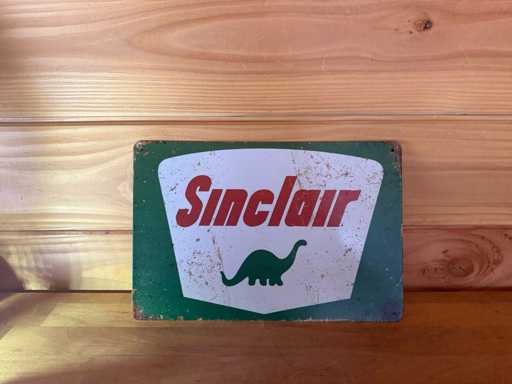 Metalen reclame bord