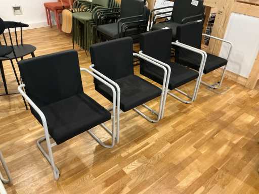 Lensvelt “Beyond Space” Boring Visitor Chair Vergaderstoel (4x)