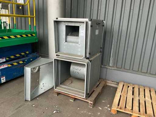 Ventilatore a scatola (2x)