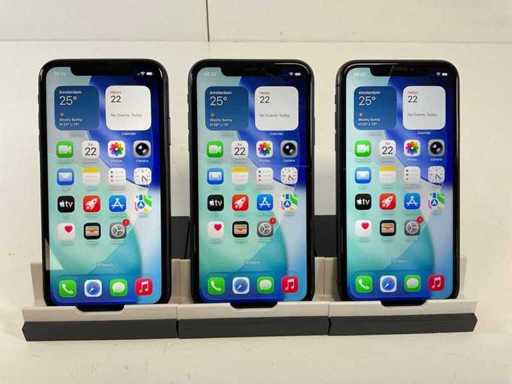 Apple iPhone 11 - 64 GB - Black (3x)