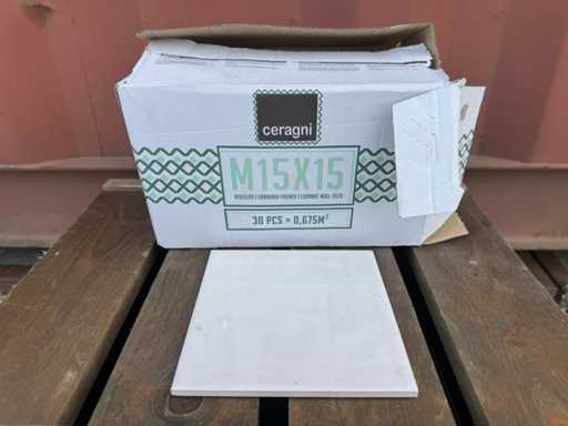 Ceragni - Doos keramische wandtegels 15x15 (30 stuks)