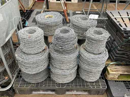 Rotoli di filo spinato per festa