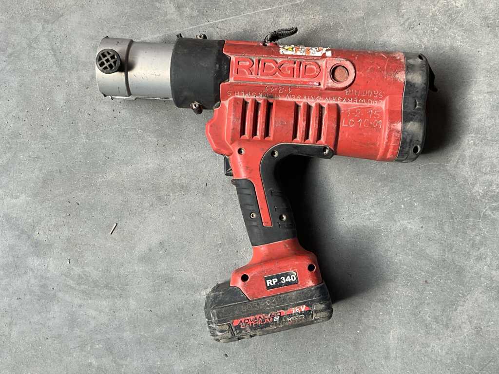 RIDGID RP340 Accu persmachine