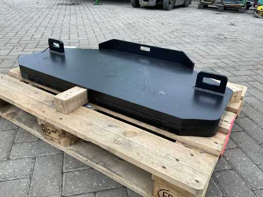 Zuidberg Front weight counterweight plate, "300kg"