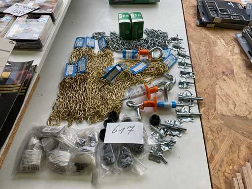 Sierkettingen schuifsloten haken