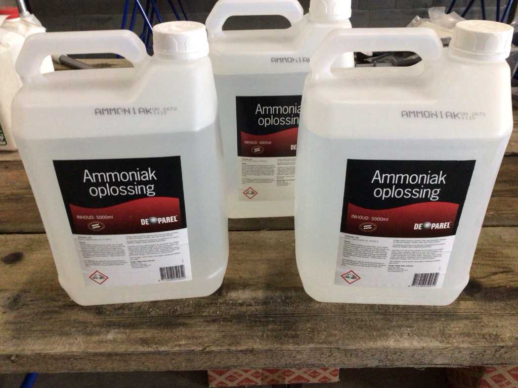 3x la soluzione di ammoniaca perlata 5000 ml