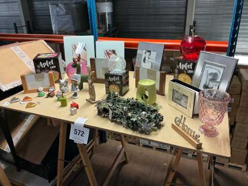 Ledlampen en decoratiemateriaal