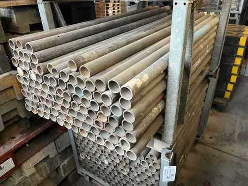Stalen steigerbuis, Ø 48,3 mm, L 150, 104 stukken | so000105 I24