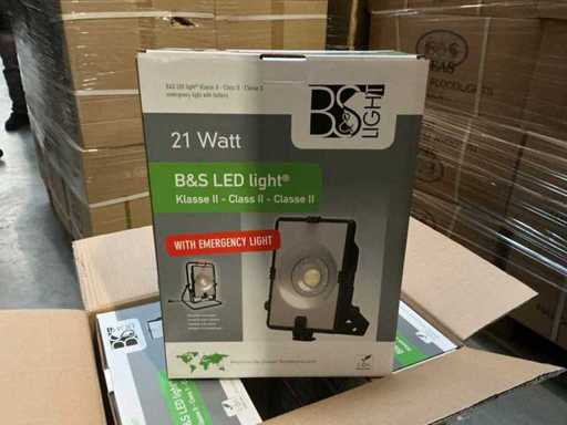 B&S Light LEDN 036015001 Construction Lamp (42x)