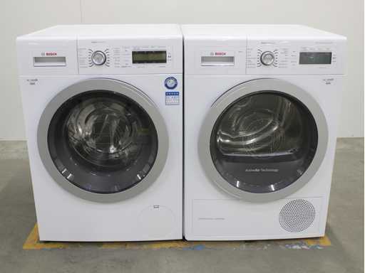 Bosch HomeProfessional Washing Machine & Bosch HomeProfessional SelfCleaning Condenser Dryer
