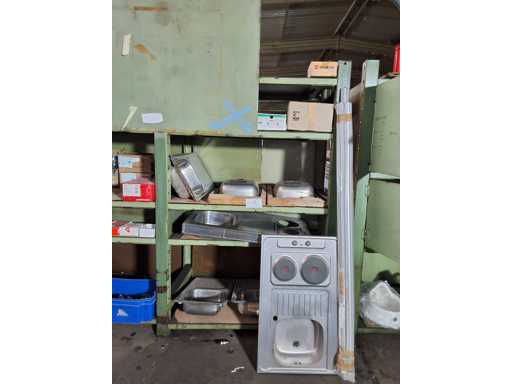   Edelstahlspülen + Kochfelder