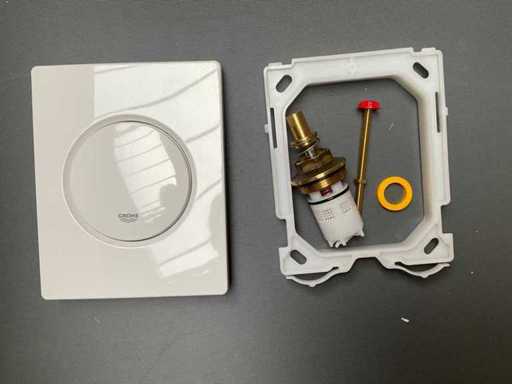 GROHE Nova Cosmopolitan 1-Knopf-Urinalsteuerung Weiß 38804