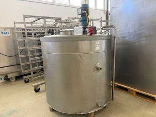 onbekend - 1000 liter - verwarmde geroerde tank