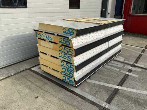 Sab profile - D 130/160 - Sandwich panels (7x) 17,8 m2