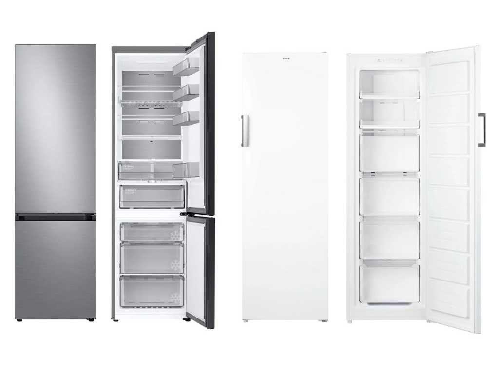 Retour de marchandises Réfrigérateur Samsung et congélateur Inventum