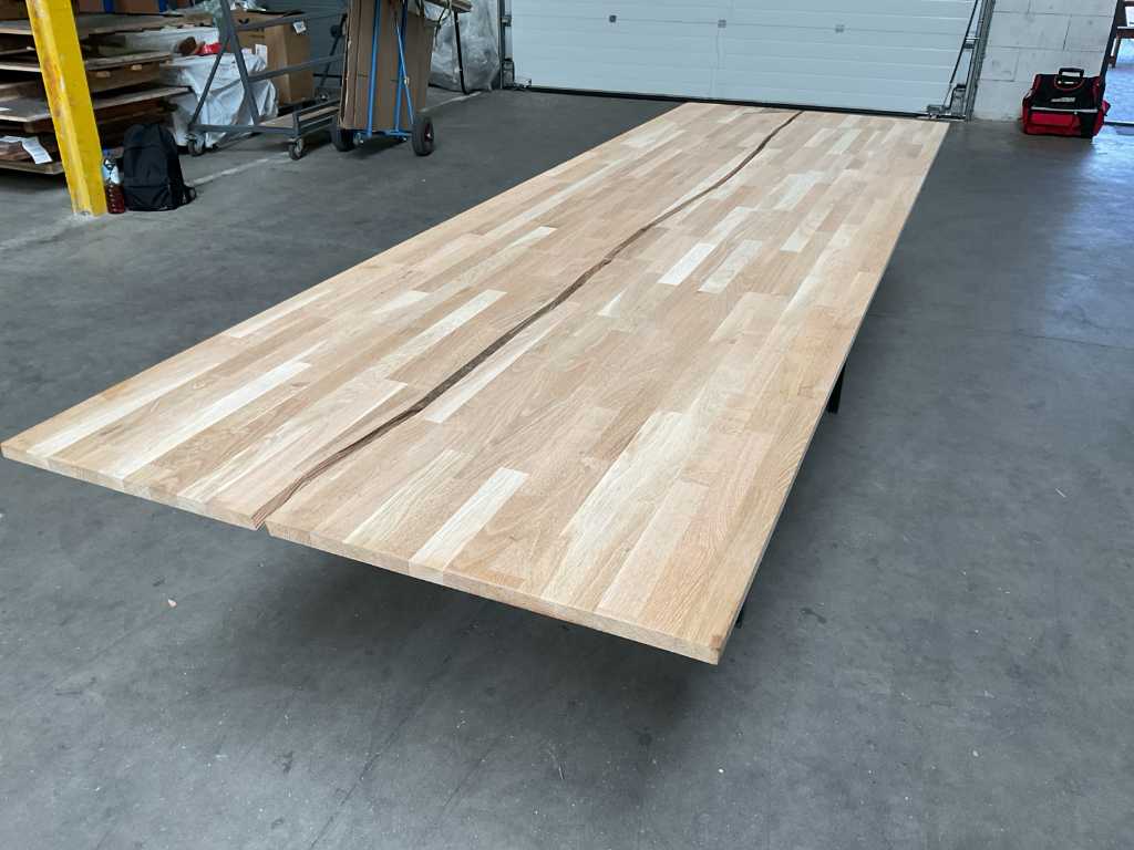 Continuous slats Worktop 300 cm