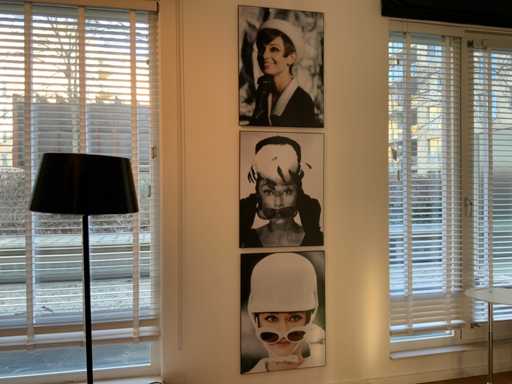 Audrey Hepburn Prent op hout (6x)