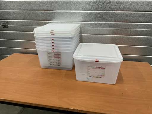 Contenants en plastique Denox 2/3 GN (6x)