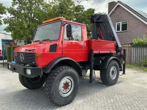 1976 Unimog 425.141 U1500 Vierwielaangedreven landbouwtractor