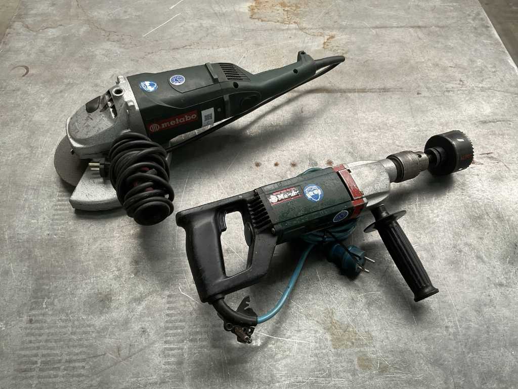Metabo Angle grinder & drill