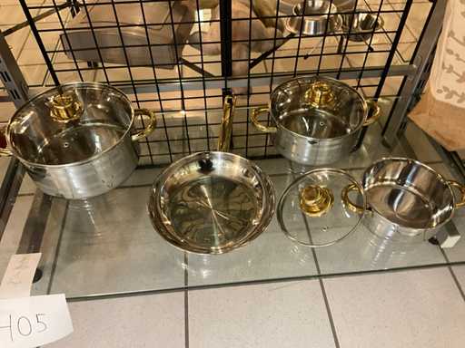 Ssw inox Kookpottenset 7 delig